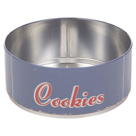 cookie box metal|cookies in metal container.